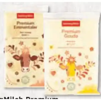 Unimarkt SalzburgMilch Premium Gouda oder Premium Emmentaler 45% F.i.T. Unimarkt 250 Gramm 1 Packung Angebot