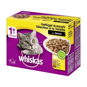 Unimarkt Whiskas Frischebeutel versch. Sorten Unimarkt 12 Beutel 1 Packung Angebot