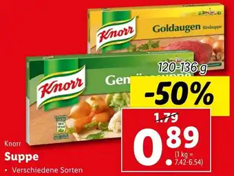Lidl Suppe 120-136g Angebot