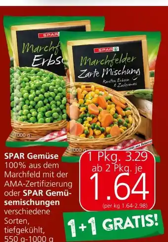 Eurospar Gemüse Angebot