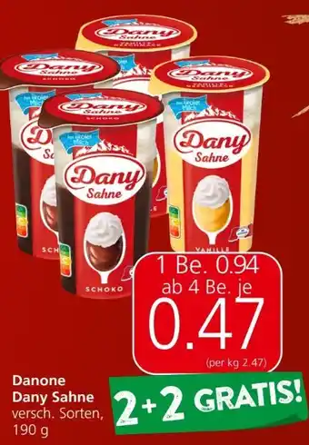 Spar Dany Sahne Angebot