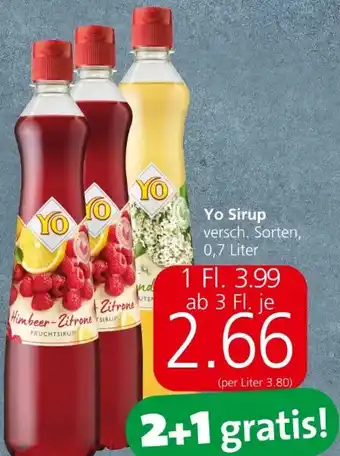Spar Sirup Angebot