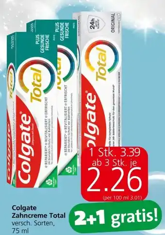 Spar Total Zahncreme Angebot