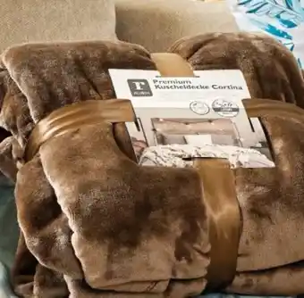 Interspar Premium Kuscheldecke Cortina Angebot