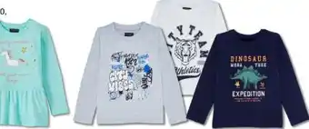 Woolworth Kinder Langarmshirts Angebot