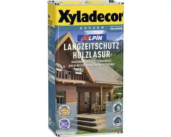 Hornbach XYLADECOR Alpin Langzeitschutz Holzlasur palisander 5 l Angebot