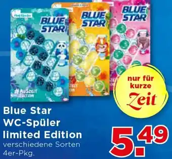 Unimarkt Blue Star Wc-Spüler Limited Edition Angebot
