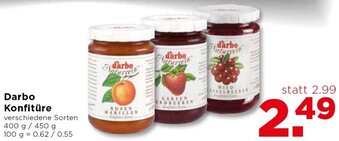 Unimarkt Darbo Konfitüre 400 g/450 g Angebot