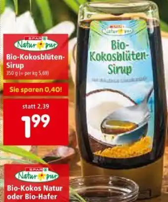 Interspar Bio-Kokosblüten Sirup 350 g Angebot