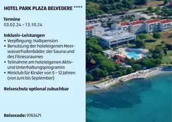 HOTEL PARK PLAZA BELVEDERE