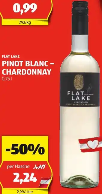 Hofer FLAT LAKE PINOT BLANC - CHARDONNAY Angebot