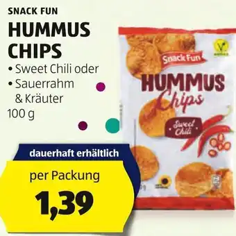 Hofer HUMMUS CHIPS Angebot