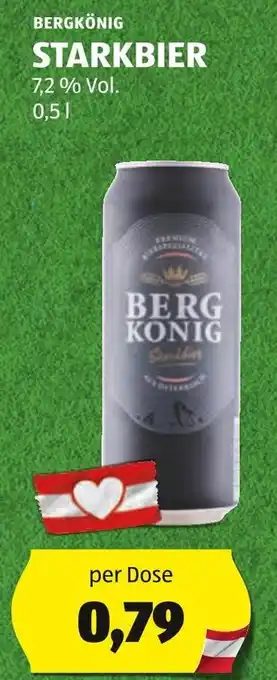 Hofer BERGKÖNIG STARKBIER Angebot