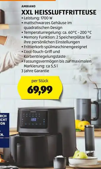 Hofer XXL HEISSLUFTFRITTEUSE Angebot