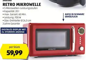 Hofer RETRO MIKROWELLE Angebot