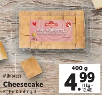 Lidl Cheesecake 400g Angebot