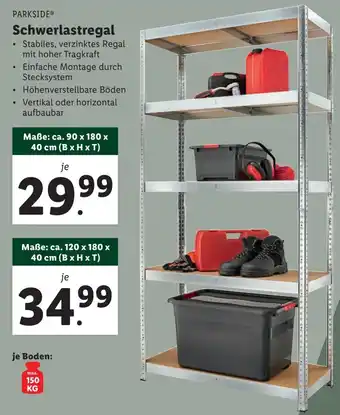 Lidl Schwerlastregal Angebot