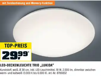 OBI LED-DECKENLEUCHTE TRIO ,LUKIDA Angebot