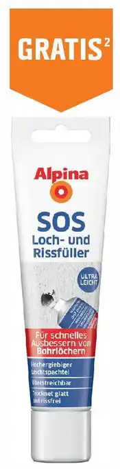 OBI Alpina SOS Loch- und Rissfüller 100 ml Angebot