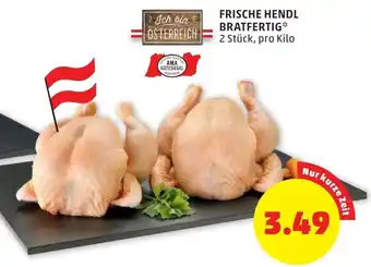PENNY Frische Hendl Bratfertig 2 Stück, Angebot