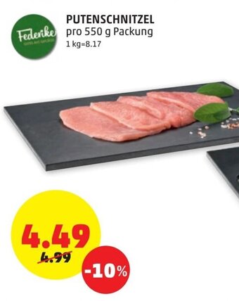 PENNY Putenschnitzel 550 g Angebot