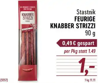 Radatz Stastnik Feurige Knabber Strizzi 90g Angebot