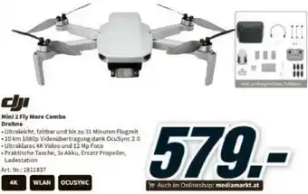 Media Markt Mini 2 Fly More Combo Drohne Angebot