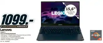 Media Markt Lenovo Legion 5 39,6 cm Gaming Notebook Angebot