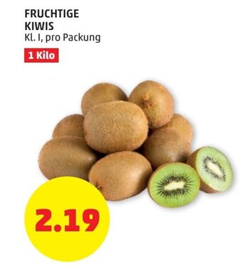 PENNY Fruchtige Kiwis 1 Kilo Angebot