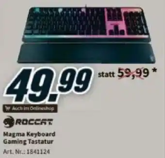 Media Markt Magma Keyboard Gaming Tastatur Angebot