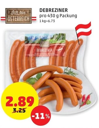 PENNY Debreziner 430 g Angebot