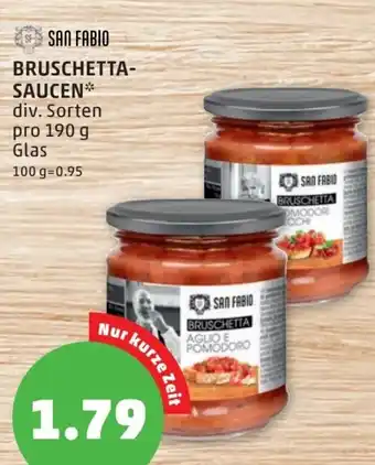 PENNY San Fabio Bruschetta-Saucen 190 g Angebot