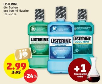 PENNY Listerine 500 ml Angebot