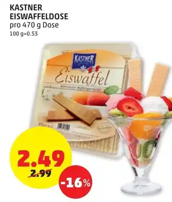PENNY Kastner Eiswaffeldose 470 g Angebot