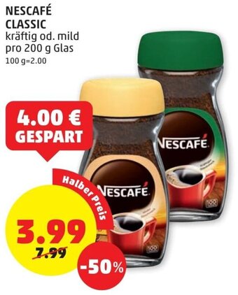 PENNY Nescafe Classic 200 g Angebot