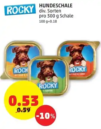 PENNY Rocky Hundeschale 300 g Angebot