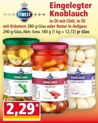 Norma Eingelegter Knoblauch Angebot