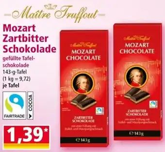 Norma Mozart Zartbitter Schokolade 143g Angebot