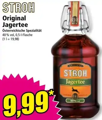 Norma STROH Original Jagertee 40% vel 0.5L Angebot