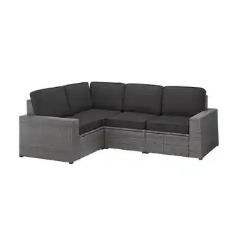 IKEA SollerÖn Modulecksofa 3-sitzig/außen, dunkelgrau/järpön/duvholmen anthrazit Angebot