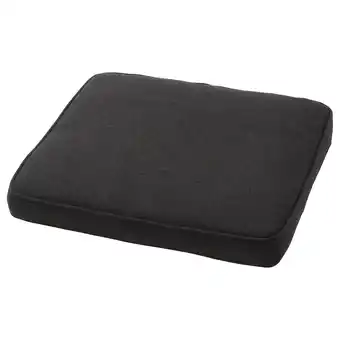 IKEA JÄrpÖn/duvholmen Stuhlpolster/außen, anthrazit, 50x50 cm Angebot