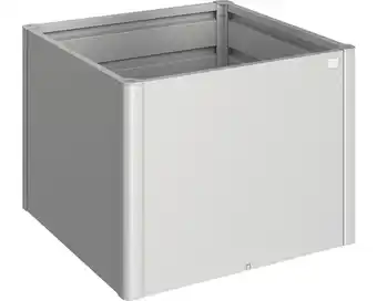 Hornbach Hochbeet klassisch biohort 1x1 102 x 102 x 77 cm silber Angebot