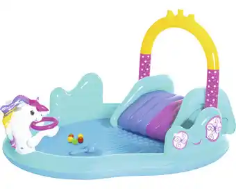Hornbach Wasserspielcenter Bestway Magisches Einhorn 274x198x137 cm Angebot