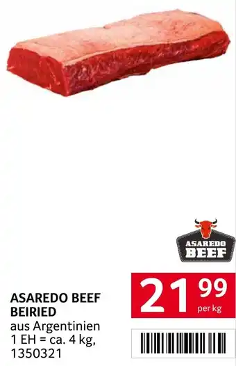 Transgourmet ASAREDO BEEF BEIRIED per kg Angebot