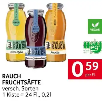 Transgourmet RAUCH FRUCHTSÄFTE 0.2L Angebot
