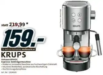 Media Markt Virtuoso XP442C Espresso - Siebträgermaschine Angebot