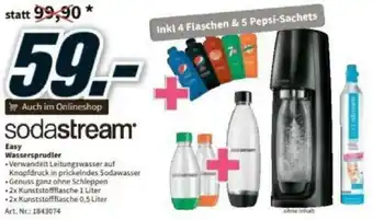 Media Markt Sodastream Easy Wassersprudler Angebot