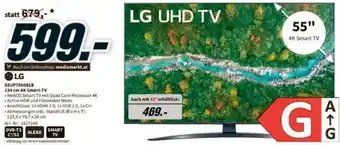 Media Markt LG 55UP78006LB 139 cm 4k Smart-TV Angebot
