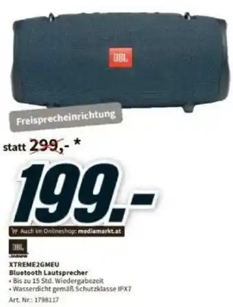 Media Markt Xtreme2gmeu Bluetooth Lautsprecher Angebot