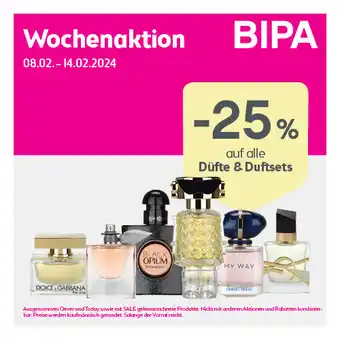 Bipa Wochenaktion: -25% auf alle Düfte & Duftsets BIPA Angebot
